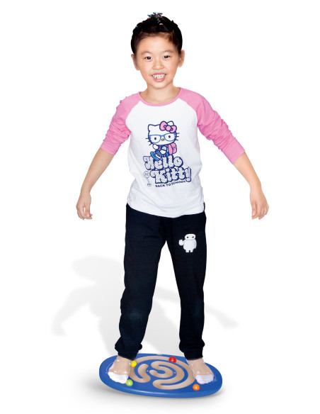 VIGA Sensory Wooden Balance Board with Maze