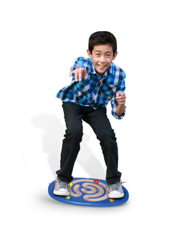 VIGA Sensory Wooden Balance Board with Maze