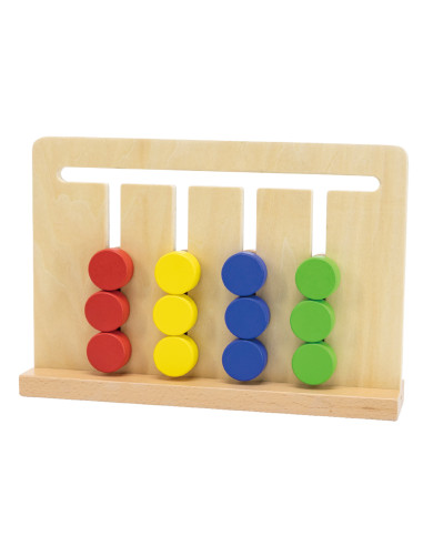 VIGA Montessori Color and Shape Puzzle Game