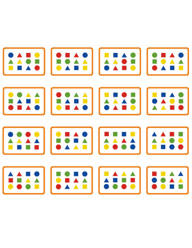 VIGA Montessori Color and Shape Puzzle Game