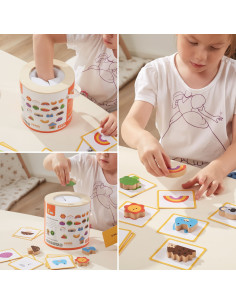 VIGA Wooden Blind Game Pattern Drawing 2