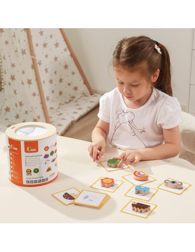 VIGA Wooden Blind Game Pattern Drawing