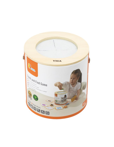 VIGA Wooden Blind Game Pattern Drawing