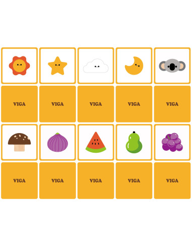 VIGA Wooden Blind Game Pattern Drawing