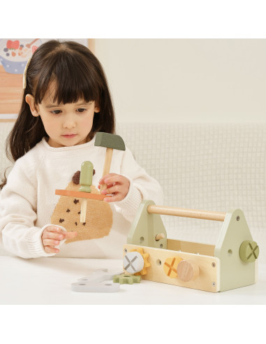 VIGA PolarB Wooden Tool Box Set