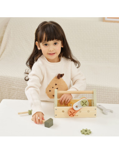 VIGA PolarB Wooden Tool Box Set