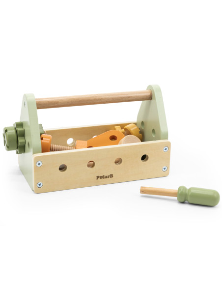 VIGA PolarB Wooden Tool Box Set