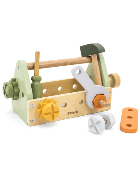 VIGA PolarB Wooden Tool Box Set