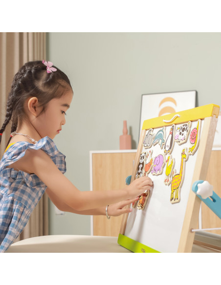 VIGA Wooden Magnets Animals set of 20 pieces