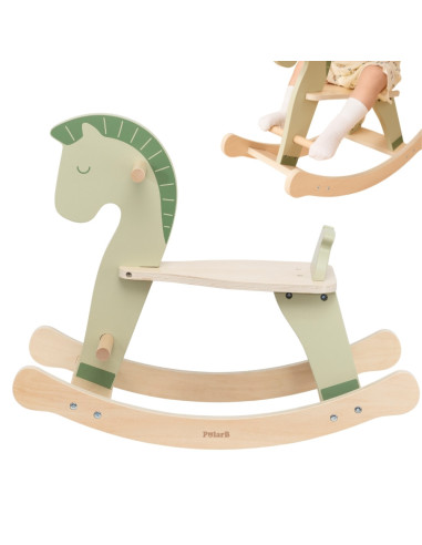 VIGA Wooden Rocking Horse
