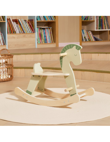 VIGA Wooden Rocking Horse