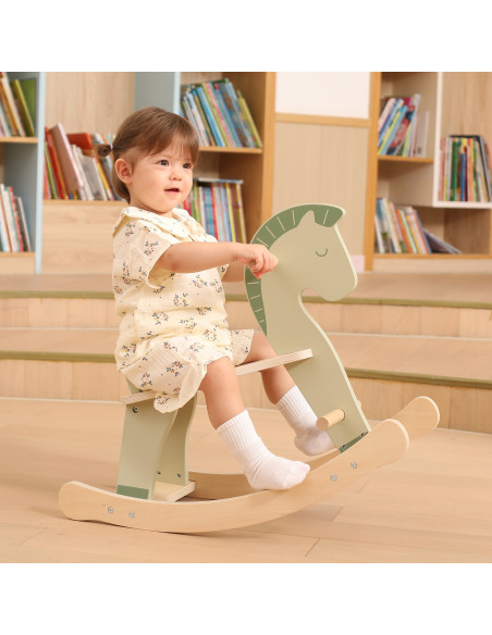 VIGA Wooden Rocking Horse