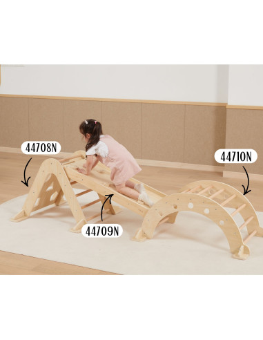 VIGA Wooden Ladder Pikler Climbing Triangle Montessori