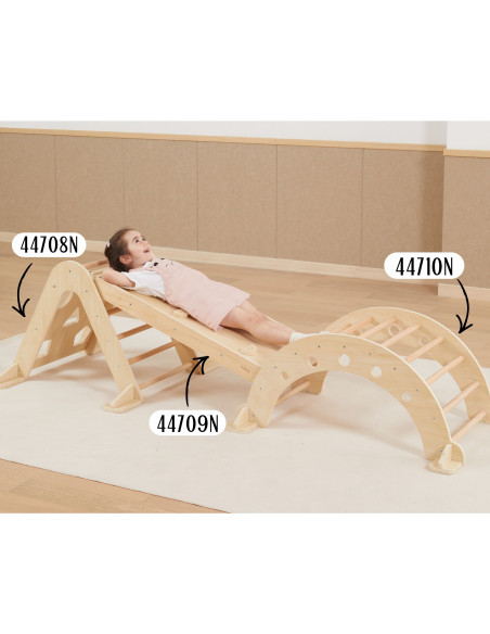 VIGA Wooden Ladder Pikler Climbing Triangle Montessori