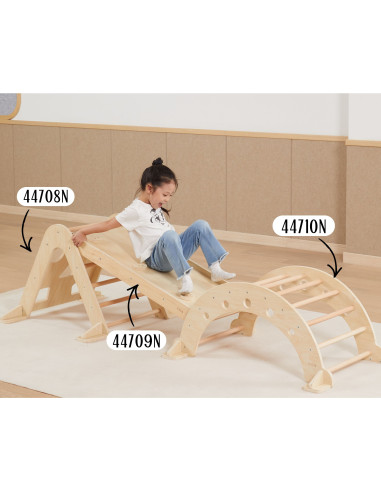 VIGA Wooden Ladder Pikler Climbing Triangle Montessori