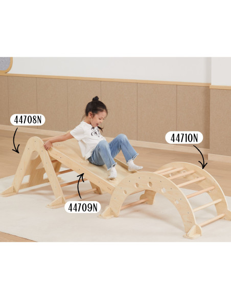 VIGA Wooden Ladder Pikler Climbing Triangle Montessori