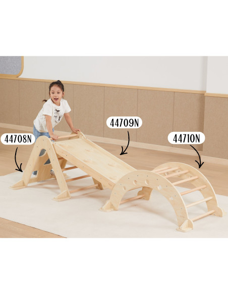 VIGA Wooden Ladder Pikler Climbing Triangle Montessori