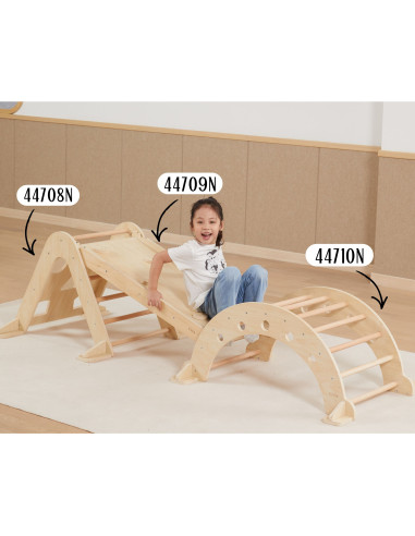 VIGA Wooden Ladder Pikler Climbing Triangle Montessori