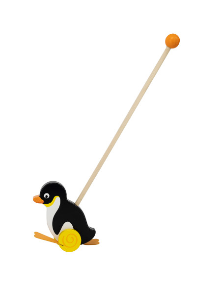 Viga Toys Wooden Penguin Pusher