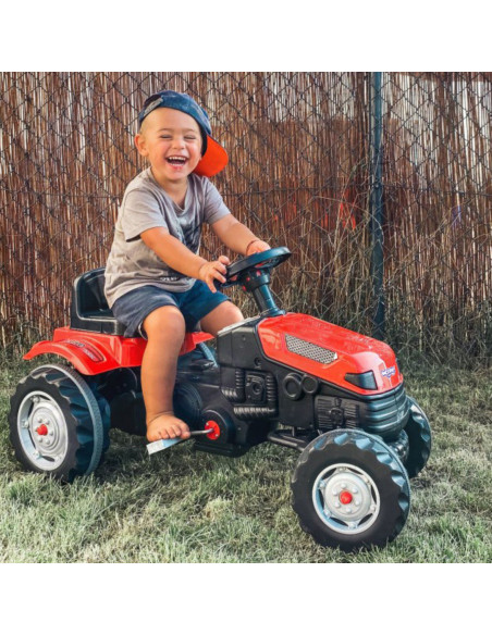 WOOPIE Pedal Tractor Farmer GoTrac Tractor Silent Wheels