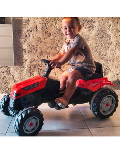 WOOPIE Pedal Tractor Farmer GoTrac Tractor Silent Wheels