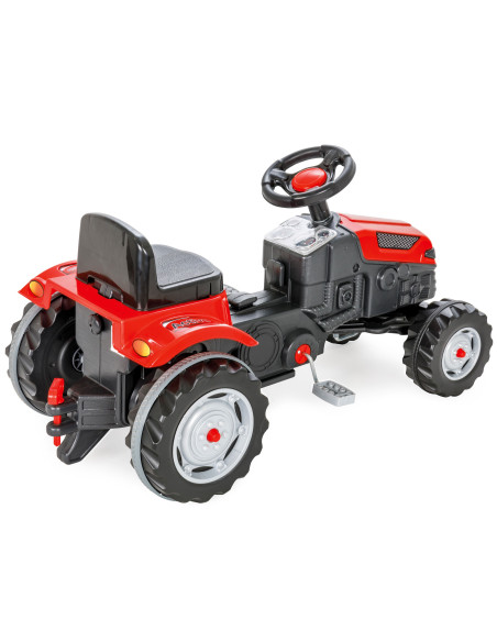 WOOPIE Pedal Tractor Farmer GoTrac Tractor Silent Wheels