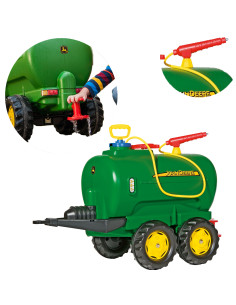 Rolly Toys „rollyTanker“ „John Deere“ dviejų ašių cisternė su siurbliu