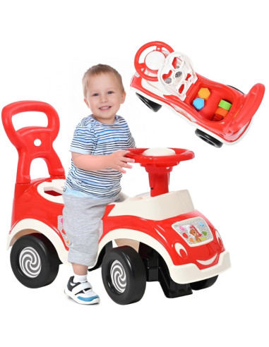 WOOPIE 4-in-1 Ride-on Sorter Pusher Walker + Horn Storage