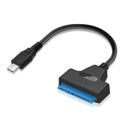 SATA to USB C kabelis 2,5 inch HDD, SSD diskų pajungimui per USB C
