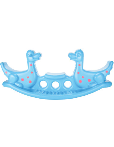 Качели-балансир WOOPI Dino Rocker Balance Swing, светло-голубые