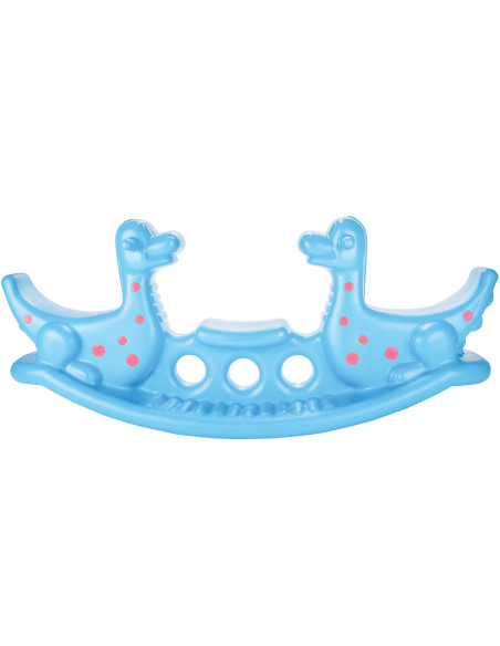 Качели-балансир WOOPI Dino Rocker Balance Swing, светло-голубые