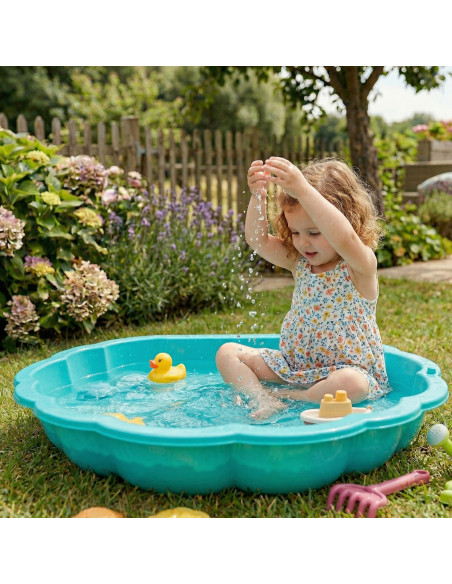 WOOPIE Sandbox Pool Shell Green 3in1 Dry Pool 1 pc.