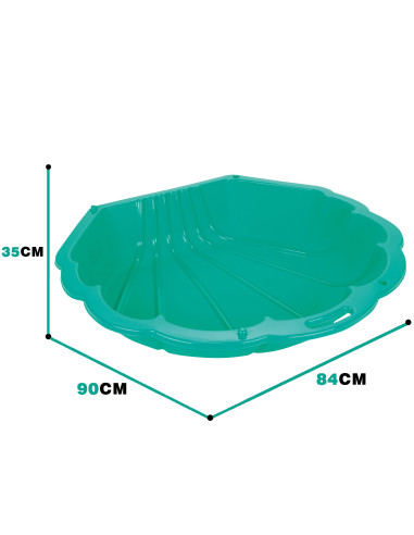 WOOPIE Sandbox Pool Shell Green 3in1 Dry Pool 1 pc.