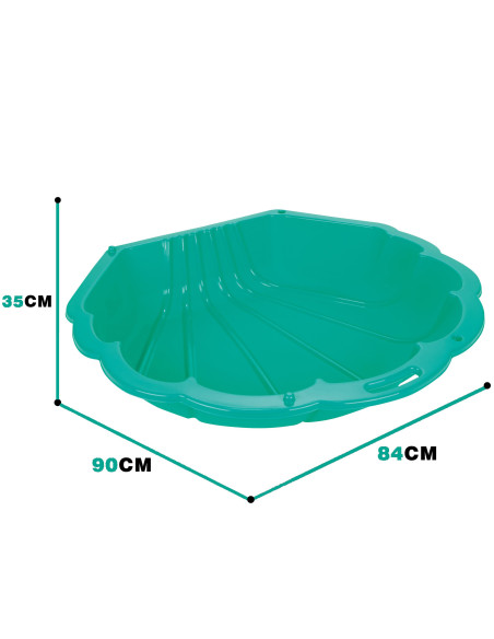 WOOPIE Sandbox Pool Shell Green 3in1 Dry Pool 1 pc.