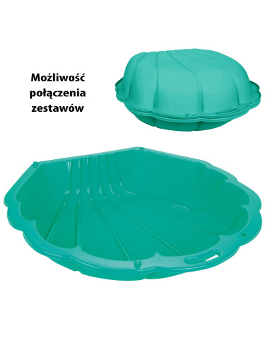 WOOPIE Sandbox Pool Shell Green 3in1 Dry Pool 1 pc.