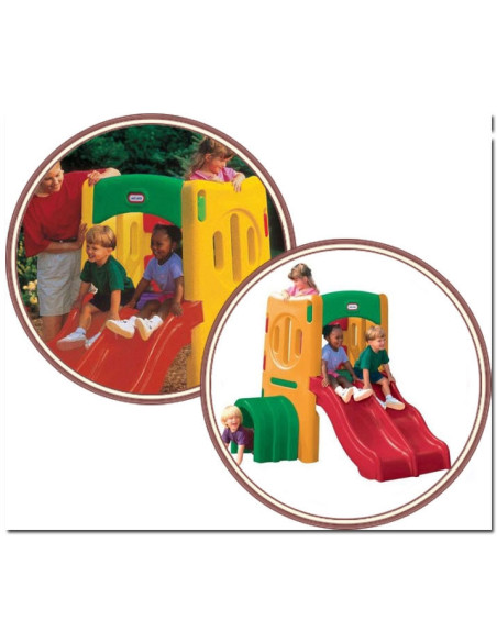 Двойная горка Little Tikes "Обезьянья роща"