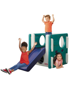 Набор Little Tikes Monkey Grove для малышей, синий и зеленый.