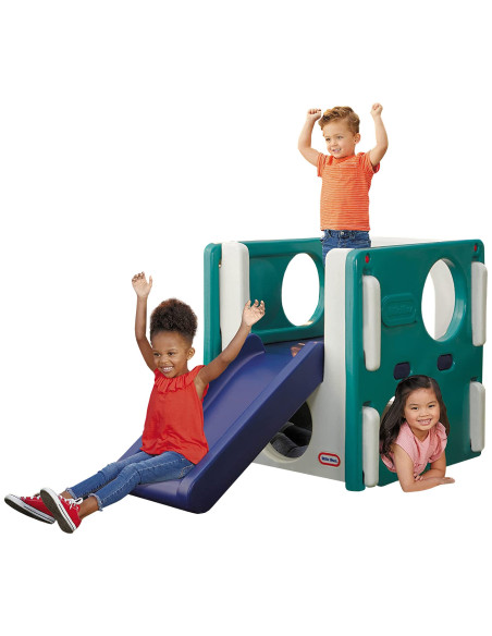 Набор Little Tikes Monkey Grove для малышей, синий и зеленый.