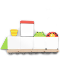 VIGA Educational Board System Animal Train FSC Certificate