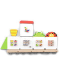 VIGA Educational Board System Animal Train FSC Certificate 2