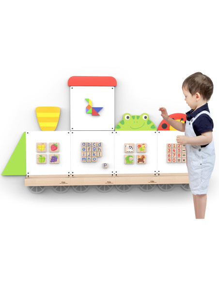 VIGA Educational Board System Animal Train FSC Certificate