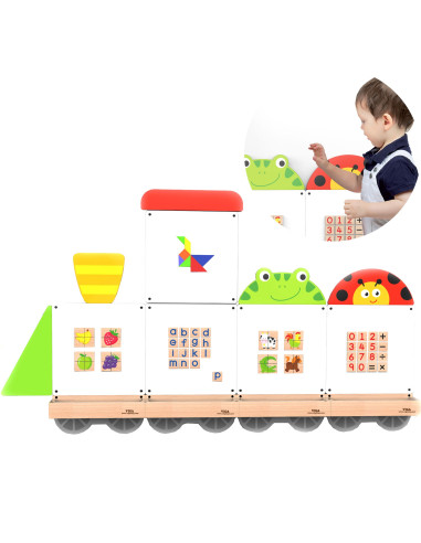 VIGA Educational Board System Animal Train FSC Certificate