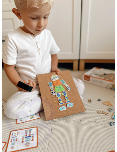 VIGA Wooden Nail Art 45 Piece Montessori