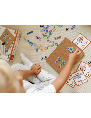 VIGA Wooden Nail Art 45 Piece Montessori