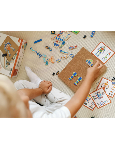 VIGA Wooden Nail Art 45 Piece Montessori