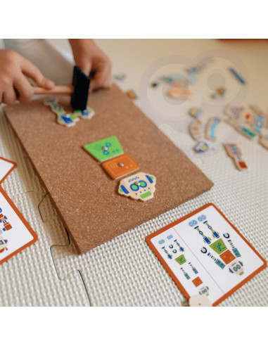 VIGA Wooden Nail Art 45 Piece Montessori