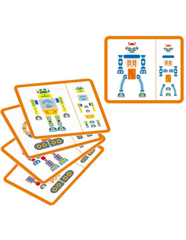 VIGA Wooden Nail Art 45 Piece Montessori