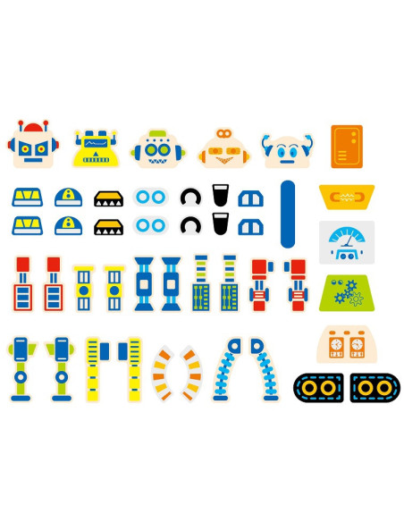 VIGA Wooden Nail Art 45 Piece Montessori