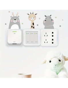 Spalvotų vaikiškų lipdukų rinkinys 2