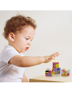 VIGA Medinė dėlionė "Ūkis", 4 kaladėlės 2